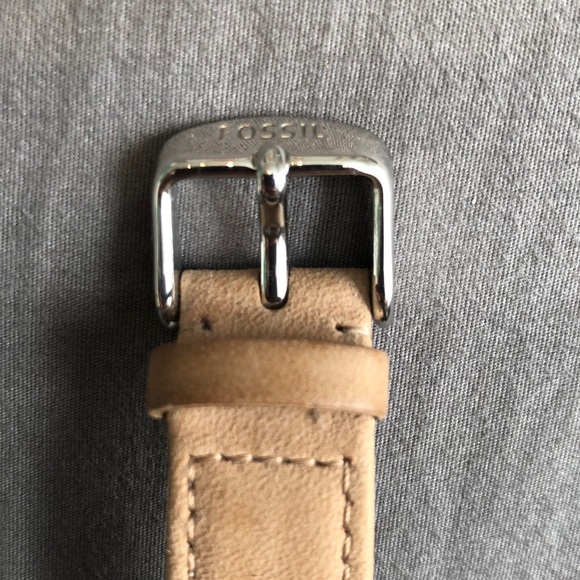Fossil Leather Strap Watch main image 6